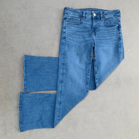 American Eagle Outfitters Next Level Stretch Favorite Boyfriend Jeans Sz6 - Picture 4 of 16